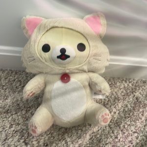 Korliakkuma cat costume plush